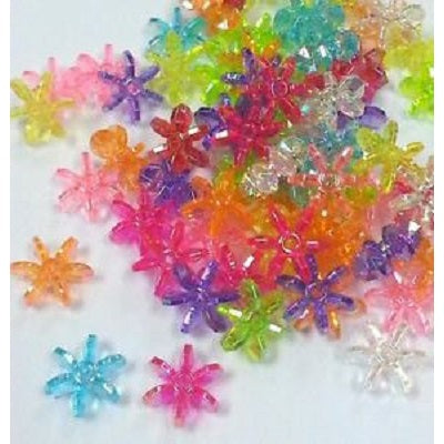 Beads-Sunshine Beads 12Mm, Assorted Colours 1000/Pack - 35400