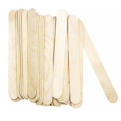 Craft Sticks-Natural Popsicle Sticks 6" 100/Pack - 35507