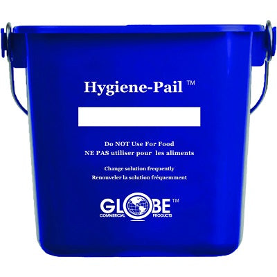 Bucket-Colour Coded Hygiene Pail 2.8L. Blue - 3603B