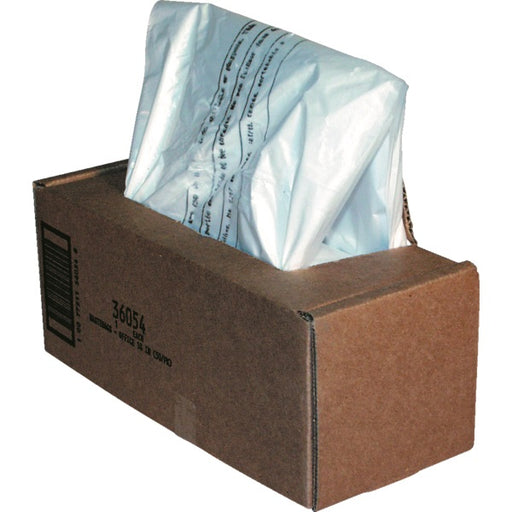 Shredder Bags-40.25Hx30.5Wx13D Clear 50/Carton - 36054