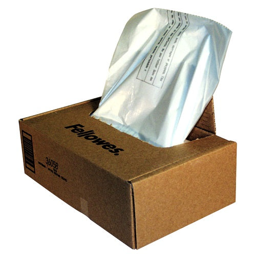 Shredder Bags-44X21X48"H Clear 50/Ctn - 3605801