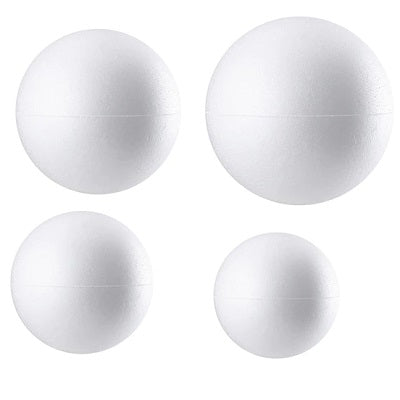 Styrofoam Balls-16 Assorted- 25, 50, 75 And 100Mm - 36300