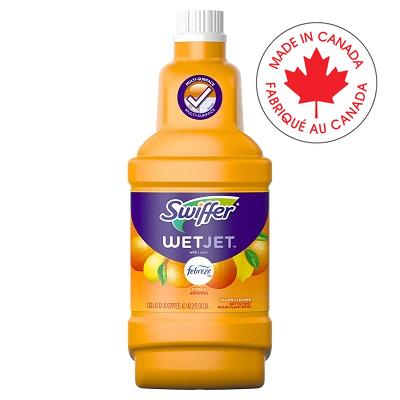 Swiffer Wetjet Refill Solution-Anti-Bacterial, Citrus 1.25 L - 37000-24334