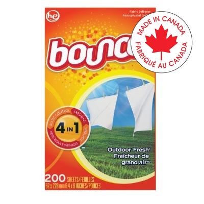 Dryer Sheets-Bounce Outdoor Fresh 200/Box - 37000-30420