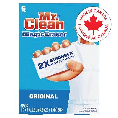 Cleaner-Mr. Clean Magic Eraser, Original 6/Box - 37000-79009