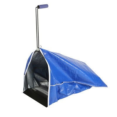 Dust Pan-Litter Scoop With Heavy Duty Vinyl Bag - 3712