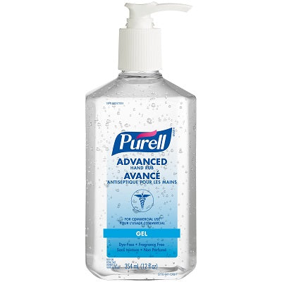 Hand Sanitizer-Purell Advanced Gel 354Ml  Pump - 3770-12-CAN00