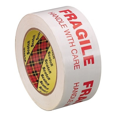 Tape-Box Sealing Printed 48Mmx100M Fragile, Handle With Care - 3772-48X100