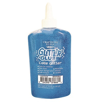 Glue-Glitter, Washable Light Blue 236Ml. - 37868