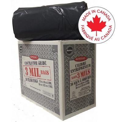 Bags-Garbage, Supersak 33X48 Black Rollform, 30/Ctn - 379-01