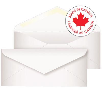Envelope-#10 Window, White, Diagonal Seam, 500/Box - 3824440FSCNL