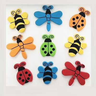 Foam-Self-Adhesive Insect Shapes 72/Pack - 38861