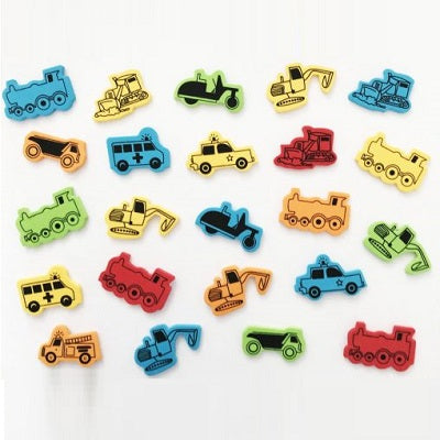 Foam-Self-Adhesive, Vehicle Shapes 63/Pack - 38879