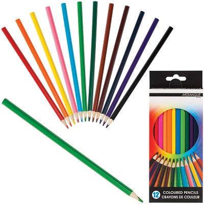 Pencils-Coloured, Merangue, 12Pk - 38R9-7032-00-000