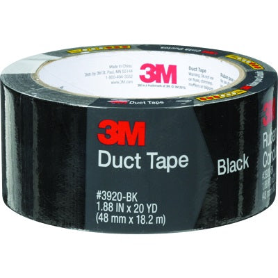 Tape-Duct, Multiuse 48Mm X 18.2M Black - 3920-BK-6C