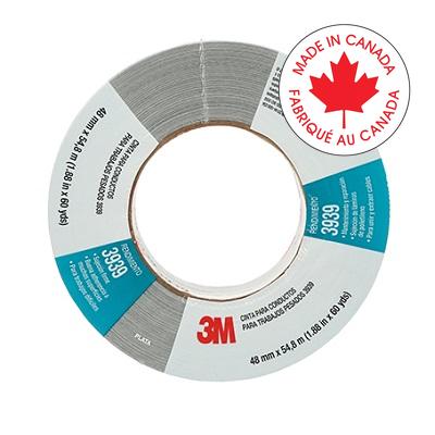 Tape-Duct, Tartan Silver 48Mm X 54.8M - 3939-2X60