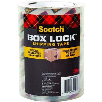 Tape-Box Sealing Scotch Box Lock 76Mm X 50M 3/Pack - 3950-LR3-EF