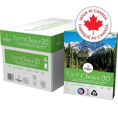 Paper-Earthchoice,Letter,92 Bright,20Lb. 3-Holepunch  500/Pk - 3965