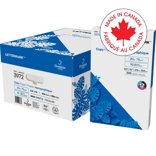 Paper-Lettermark Copy Legal Size 20Lb. 92Br. - 3972