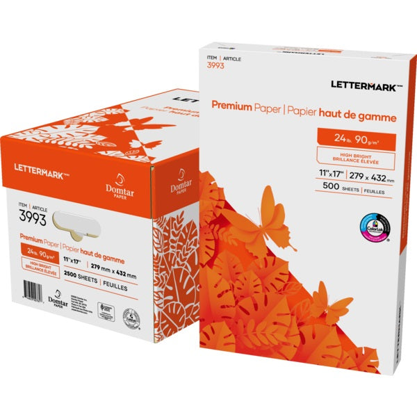 Paper-Lettermark Premium 11X 17" 24Lb. 96Br. - 3993