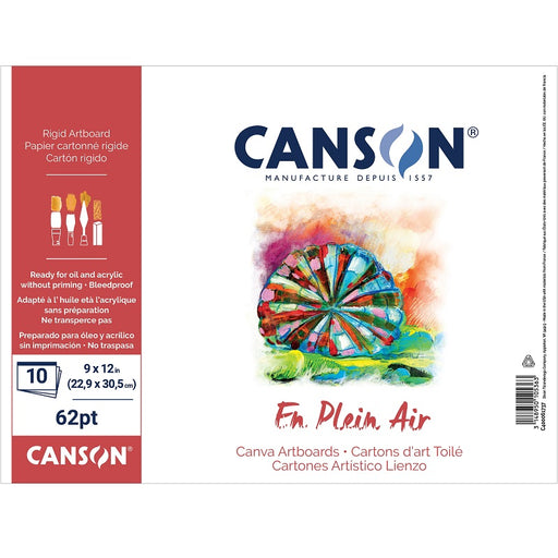 Artboard Pad-Plein Air Canva, 9X12, 10 Sheets - 400061737