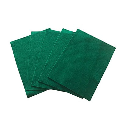 Felt Sheets-9X12" Green, 10/Pack - 40064