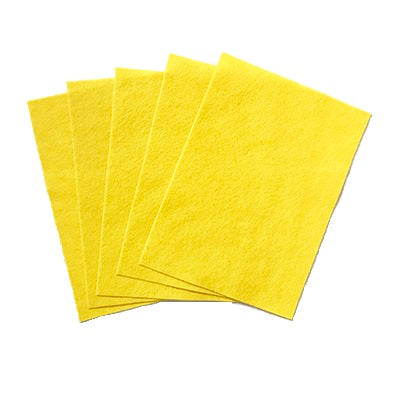 Felt Sheets-9X12" Yellow, 10/Pack - 40065