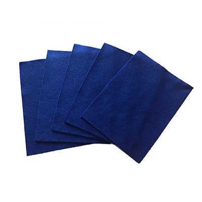 Felt Sheets-9X12" Royal Blue, 10/Pack - 40066