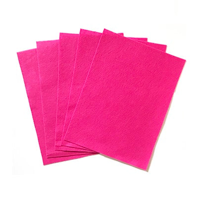 Felt Sheets-9X12" Fuchsia, 10/Pack - 40067