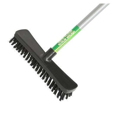 Scrub Brush-Floor And Deck, 10' With 48"Handle - 4019