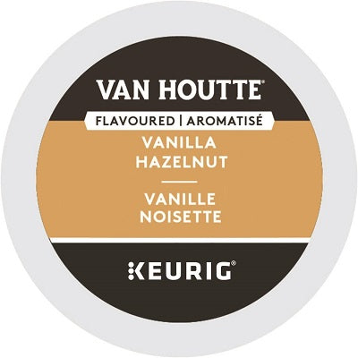 Coffee-K Cup Van Houtte Vanilla Hazelnut Light Roast(39717) - 40-39917