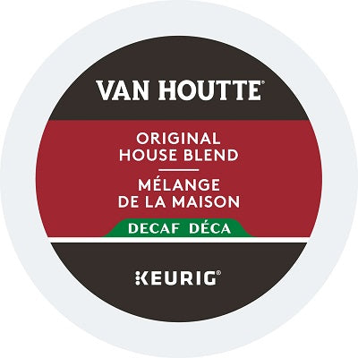 Coffee-K Cup Van Houtte Original House Decaf 24/Bx (51756) - 40-51756