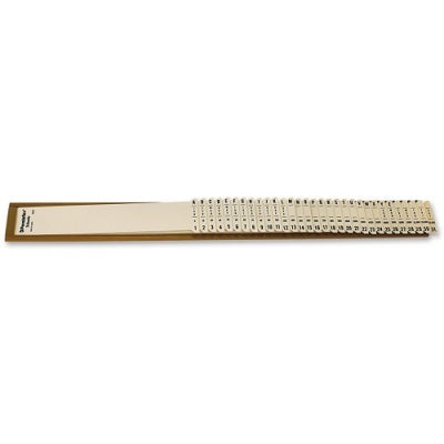 Sorter-Plastic, 31 Flexible Pre-Printed Tabs - 40652