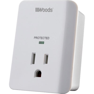 Wall Tap-1 Outlet With Surge Protection - 41008