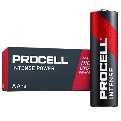 Battery-Alkaline Procell Intense Aa 24/Box   Px1500 - 41333-03436