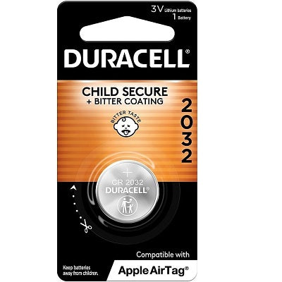 Battery-Lithium Coin 3.0V 1-Pack  Dl2032Bpk - 41333-05005