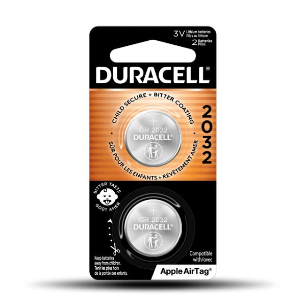 Battery-Lithium Coin 3.0V  Dl2032B2Pk  2Pk - 41333-05009