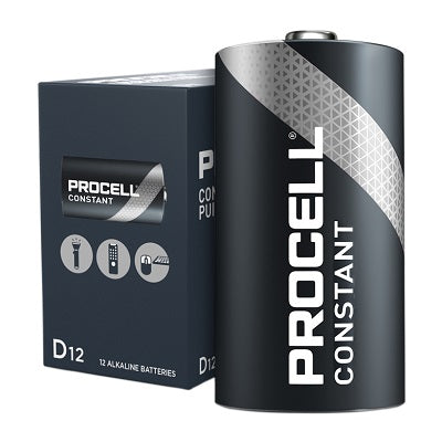 Battery-Alkaline Procell Constant Power D 12-Pack   Pc1300 - 41333-51340