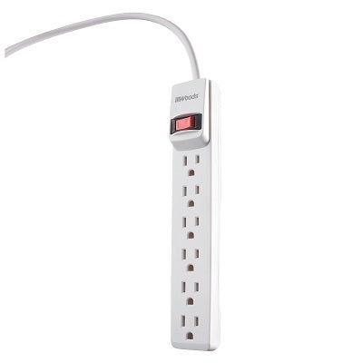 Surge Protector-6 Outlet Home/Office 560 Joules - 41345C
