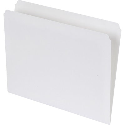 File Folder-Letter, Straight Cut, Vertical, Ivory 100/Bx - 413 S