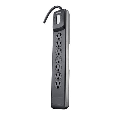 Surge Protector-7 Outlet 1440 Joules Black - 41496