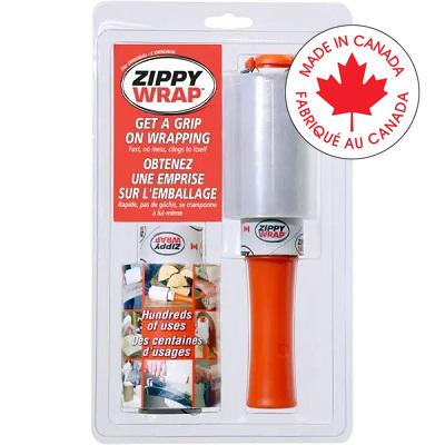 Stretch Wrap Kit-Zippywrap, 2 - 4"X500' Rolls & 1 Dispenser - 4214002