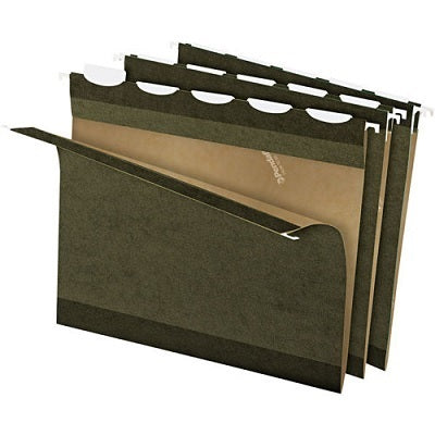 Folder-Hanging, Ready-Tab, Letter, Standard Green - 42590