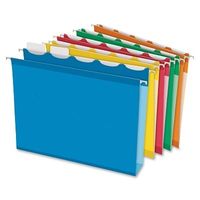 Folder-Hanging, Ready-Tab, Letter, Assorted - 42592