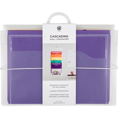 File-Wall, Letter, Cascading 6 Tier, 34" X 14"  Assorted - 4366F04-24