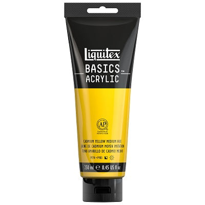 Paint-Acrylic Liquitex 250 Ml Cadmium Yellow Med. Hue - 4385161