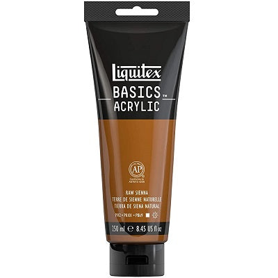 Paint-Acrylic Liquitex Basics 250 Ml Raw Sienna - 4385330
