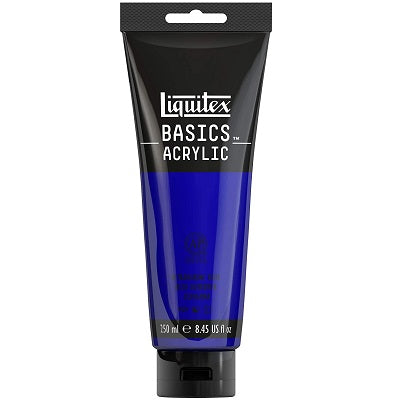 Paint-Acrylic Liquitex Basics 250 Ml Ultramarine Blue - 4385380