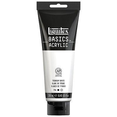 Paint-Acrylic Liquitex  250 Ml Titanium White - 4385432