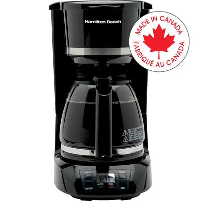 Coffee Maker-Hamilton Beach 12 Cup Programmable, Black - 43874